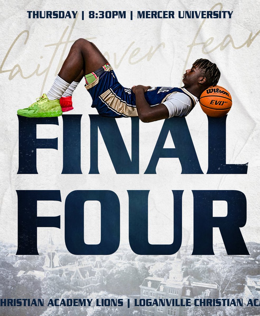 LCALionsSports's tweet photo. 🚍 On the road again 🚍
We're loading the bus and hittin' the road  to compete at Mercer University in the semi-finals of the @giaasports state championship! Tip-off is at 8:30 tonight. Don't miss it. #onelion #faithoverfear #giaasports #finalfour https://t.co/JkHmmx0a0b
