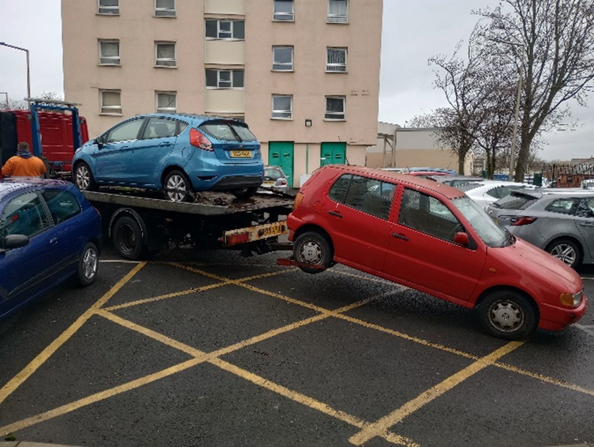 Stockport Council on Twitter "Following a report of several abandoned vehicles in the car parks