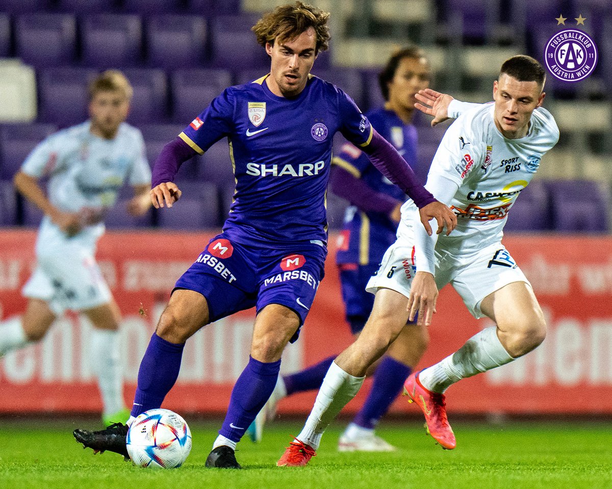 FKAustriaWien's tweet photo. Die Young Violets empfangen am Freitag (18:10 Uhr) den @FirstViennaFC in der Generali-Arena 💜

Besonderer Dank an @sharp_austria, deren Logo in den kommenden beiden Spielen das Trikot der Violets schmücken wird!

👉 https://t.co/0hg6D0whSC

#faklive #ligazwa #sharp #beoriginal https://t.co/X0mNVzvleC