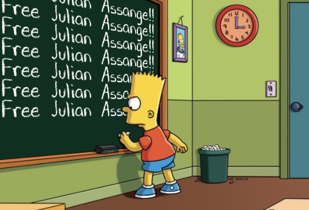 fluxus2's tweet photo. Free Julian Assange!!

Pass it on! https://t.co/OtFk3o6Lbf