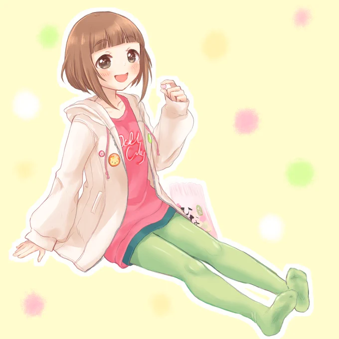 ひな壇飾り付け中にひなあられ食べちゃう#喜多見柚 