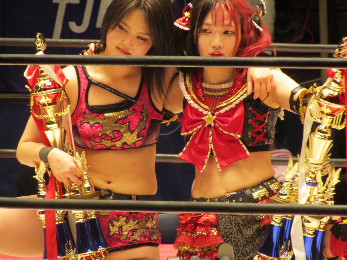 Photo_elw's tweet photo. タッグリーグって最高だよな！！！
#tjpw #tjpwMHT3 
#DRAGONGATE #ReydeParejas2023 https://t.co/zuWiroDYmp