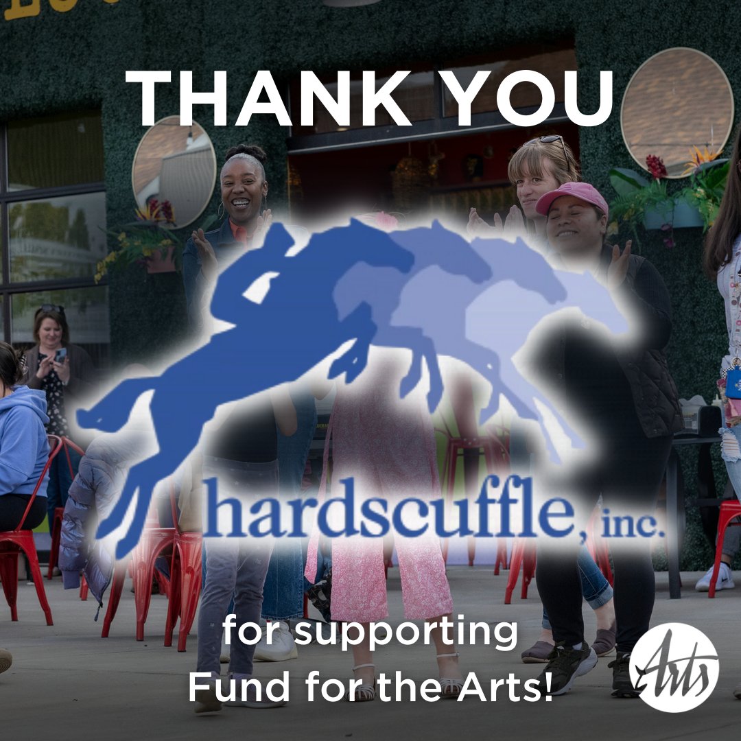 All year, we are celebrating our donors on Thank You Thursday! Thank you, Hardscuffle, Inc.! You’re creating a healthy and vibrant community where everyone embraces art, contributes, and belongs.