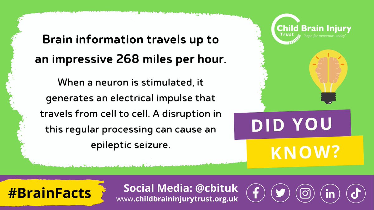Did you know... #BrainAwarenessWeek