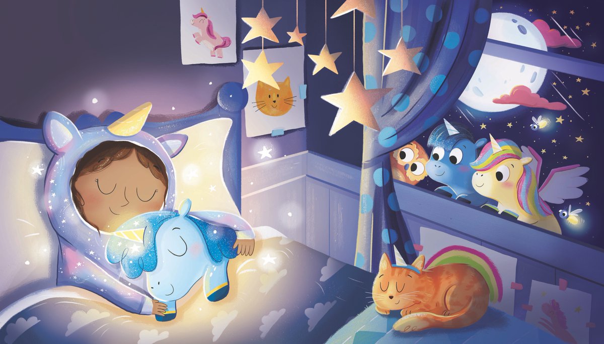 We've got a particularly #magical treat for you on this #WorldBookDay... happy #BookBirthday to Twinkle Twinkle Little Unicorn by the brilliant Anum Shah &amp; our brilliantly talented and unique(orn) Plum <a href="/sianrobertsart/">Siân Roberts</a>!🦄💜 <a href="/FarshoreBooks/">Farshore</a>