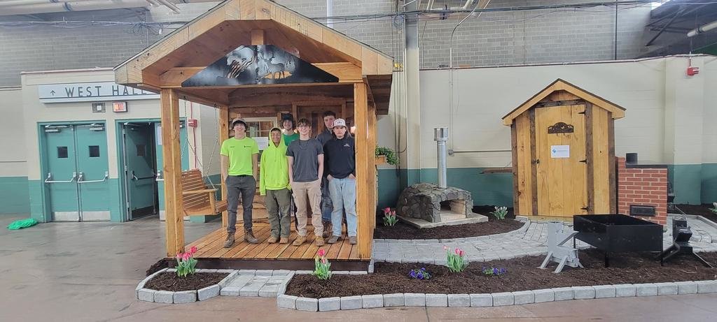 CPACTC's tweet photo. @cpactc #PABuilersShow2023. Be sure to stop by the #pafarmshowcomplex to see our #NAHB, #carpentry, #welding, #masonry, #horticulture student projects this year! Some items are for sale! Check our our Facebook page for a list of items and pricing! #opportunitiesunlimited https://t.co/IcB7FXGHZ6