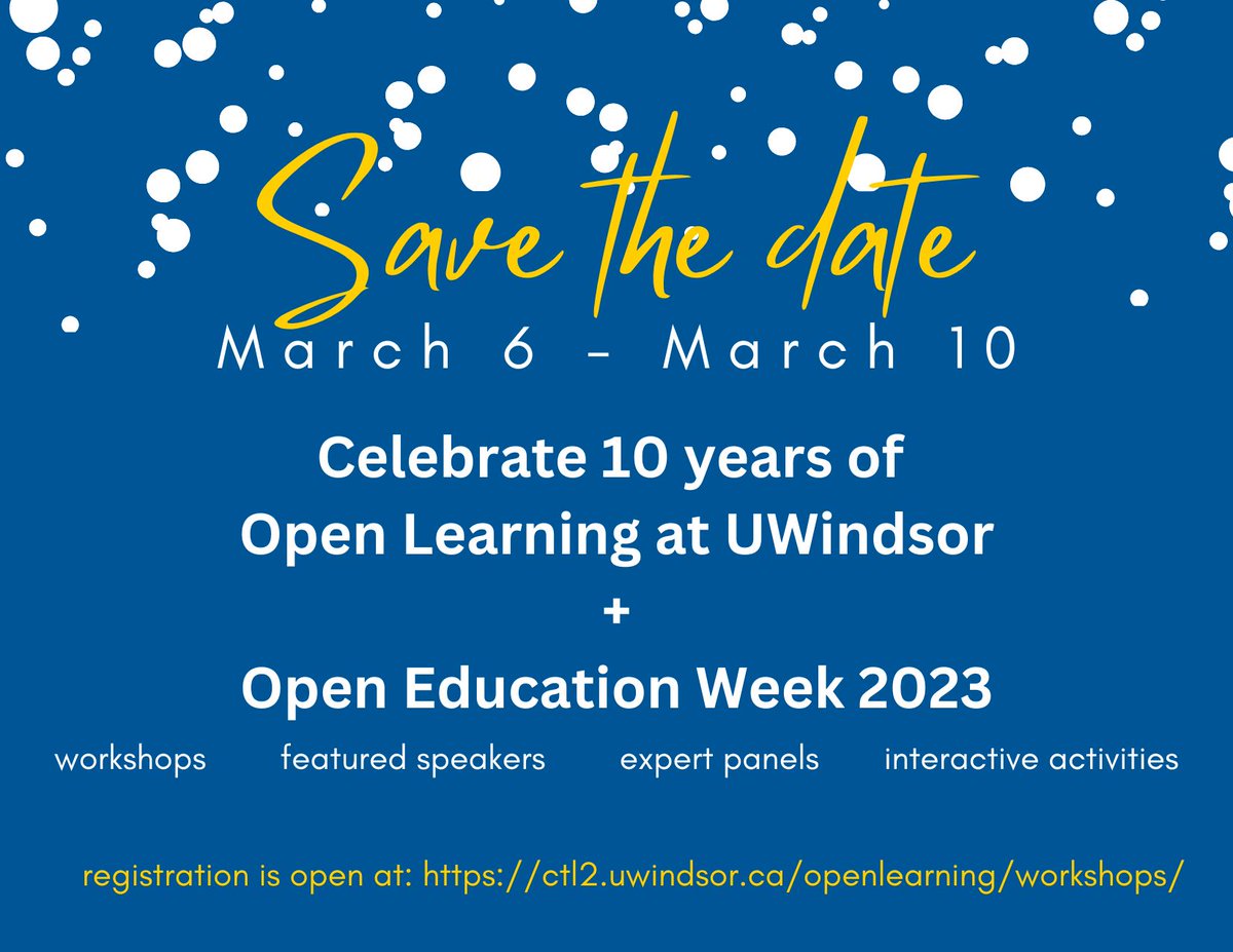 UWindsorOpenLearning tweet media