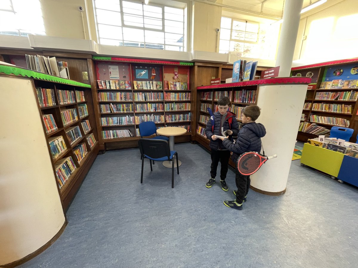 It’s #WorldBookDay! 🥳 

FYI The North Finchley library has a great selection of books 📚 and the self hire machines are very easy for them to use! 
barnet.gov.uk/libraries/find…
