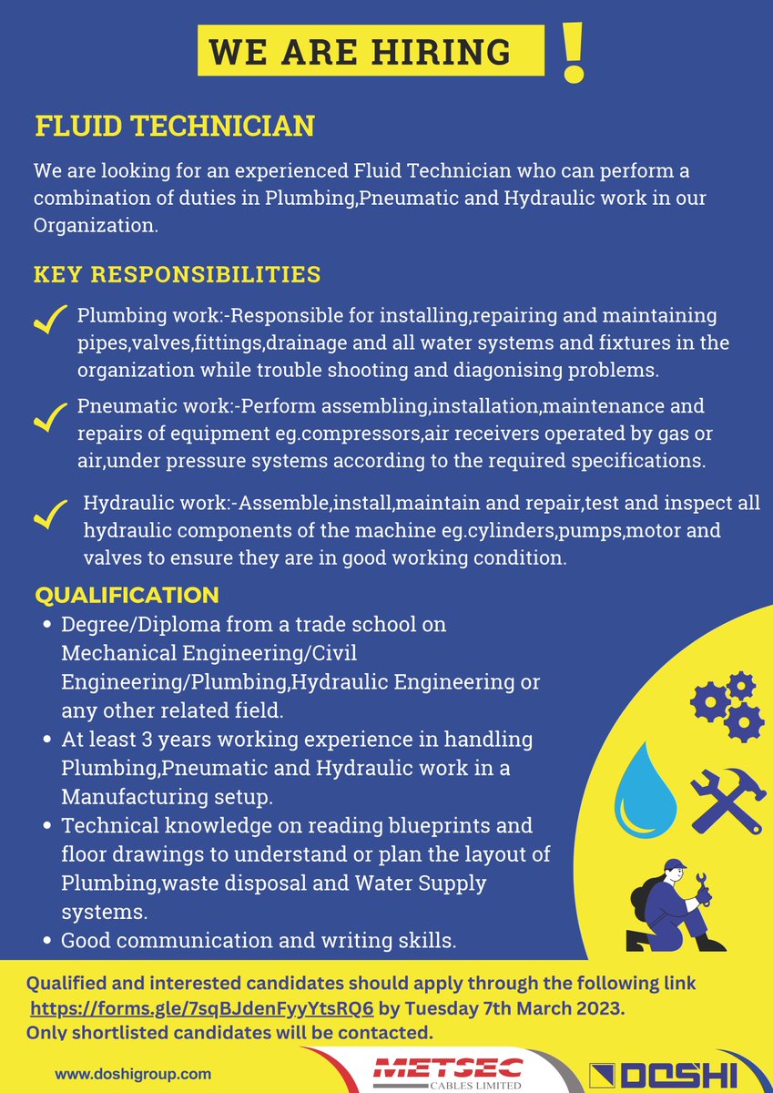 We are hiring!

forms.gle/7sqBJdenFyyYts…