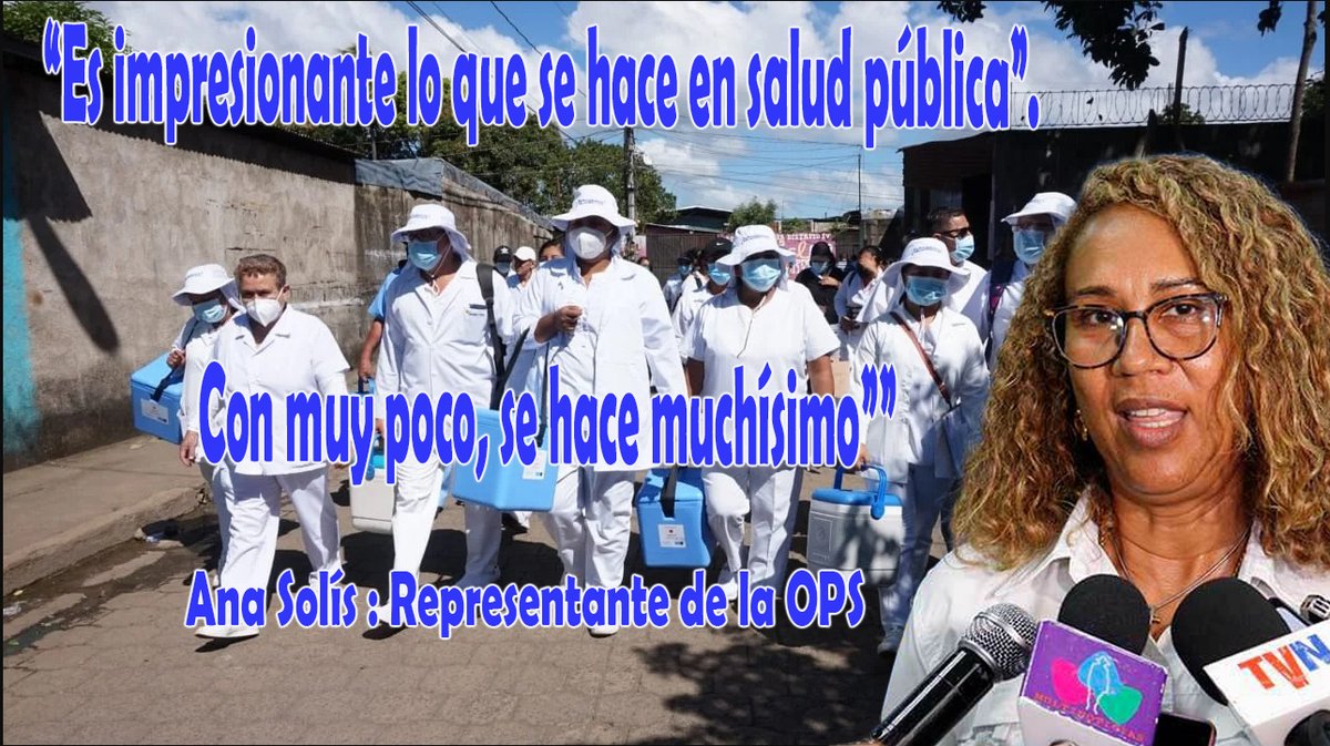 La representante de la OPS, Ana Solís hizo un gran reconocimiento al país. Manifestó “que es impresionante lo que se hace en salud pública”. Con muy poco, se hace muchísimo”, refiriéndose a las Jornadas de Vacunación y contra enfermedades que realizan las brigadas de salud.
