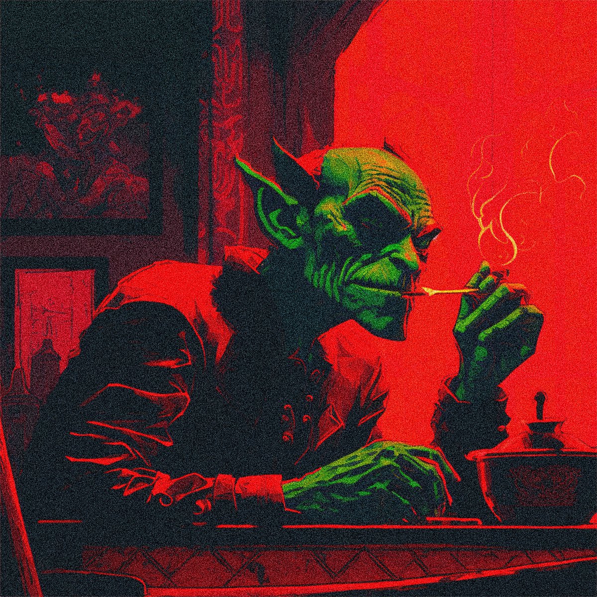 Smoker Goblin MFER 👺🔥🏮🟢🚬

#nft #nftcommunity #nftgiveaway #giveaway #ethereum #binance #crypto #artisontwitter