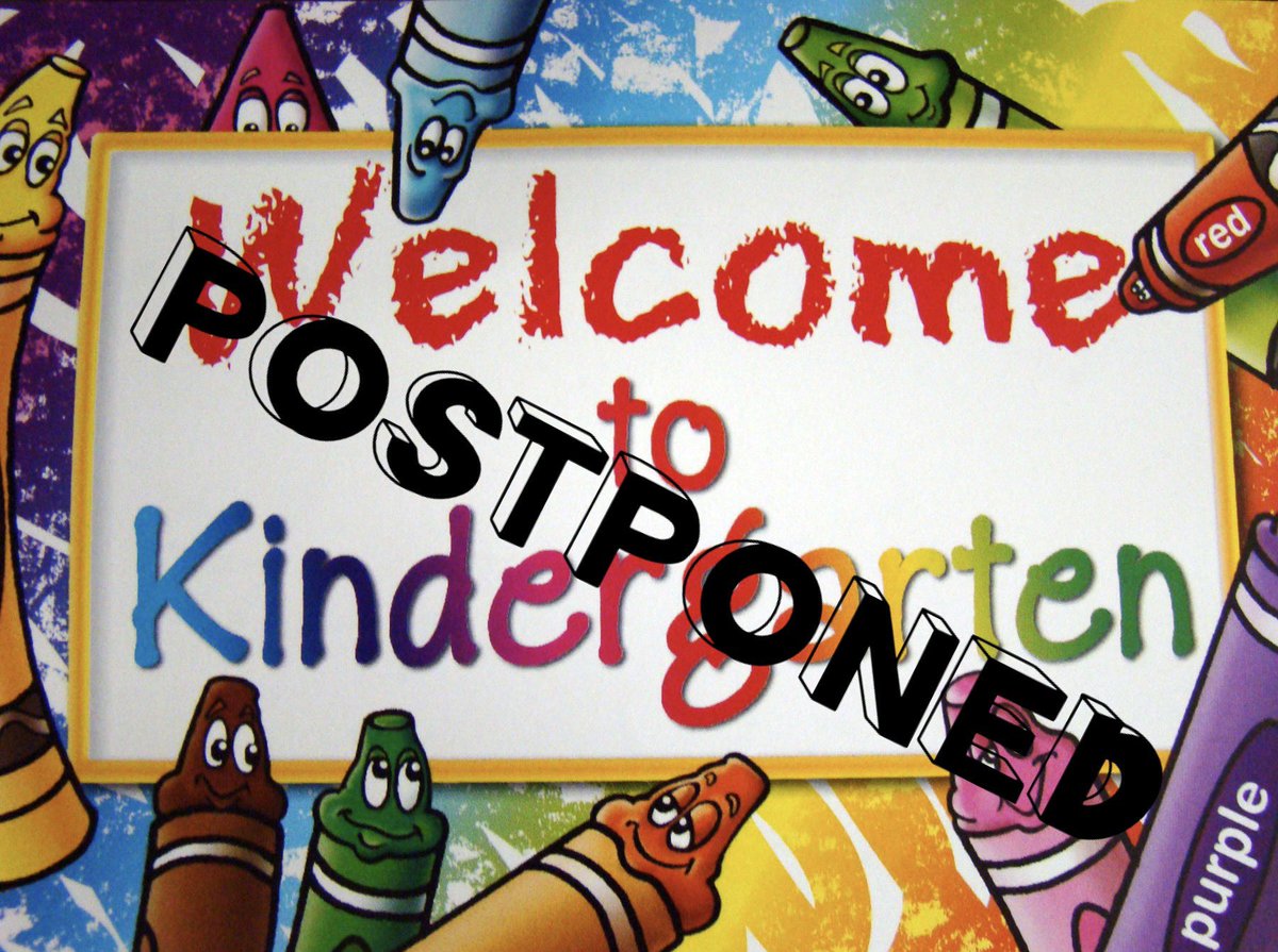 Due to the impending storm, our SES Welcome to Kindergarten sessions planned for this afternoon will be postponed. Please check email and social media for updates.