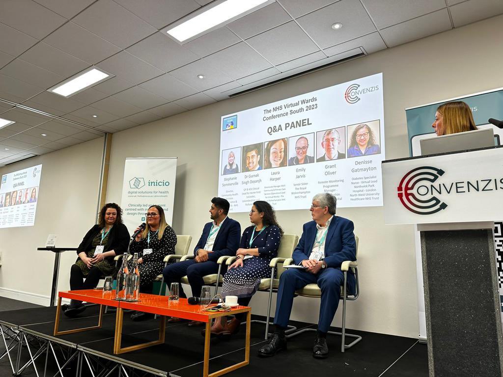 So proud of Denisse Gatmaytan representing <a href="/LNWH_NHS/">London North West University Healthcare</a> at the NHS Virtual Wards Conference 👏🏻👏🏻<a href="/Convenzis_Group/">Convenzis</a>