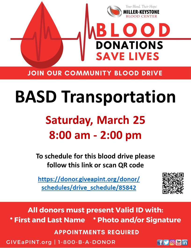 If you’re local, please consider signing up! #blooddonationssavelives