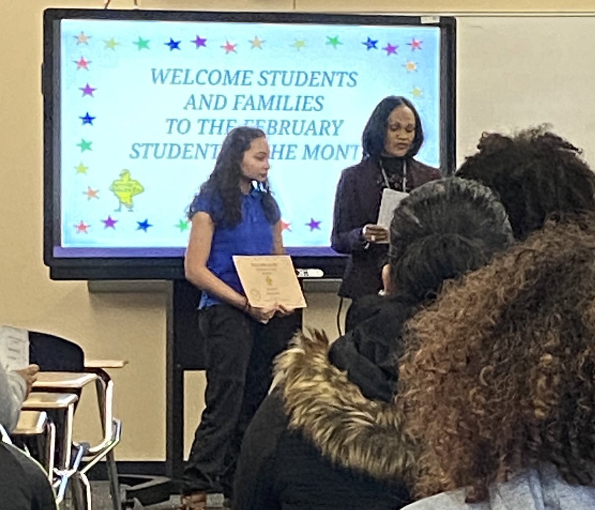AllenNJROTC's tweet photo. Great to see both current and former Cadets being recognized as WAHS Student of the Month for February. #AmazingA https://t.co/UnQObGzUxA