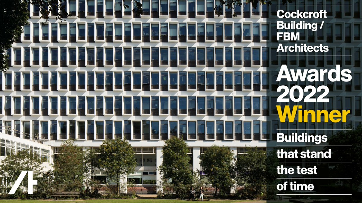 Architecture Today (@arch_today) on Twitter photo Completed in 2017, <a href="/FBMArchitects/">FBM Architects</a>’ Cockcroft Building, University of Brighton, has triumphed in the Education category at the inaugural AT Awards. Find out more, and watch the project presentation from the finals, here: architecturetoday.co.uk/architecture-t… Completed in 2017, <a href="/FBMArchitects/">FBM Architects</a>’ Cockcroft Building, University of Brighton, has triumphed in the Education category at the inaugural AT Awards. Find out more, and watch the project presentation from the finals, here: architecturetoday.co.uk/architecture-t…