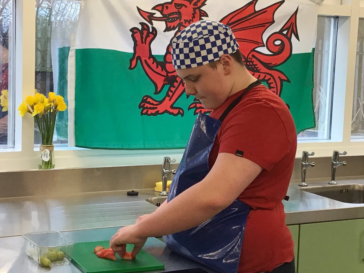 TirMorfa's tweet photo. We have had a super Welsh week in #ytmLlandegla. We have dissected daffodils learning the parts of the flower, listened to Welsh music, experienced the tastes of Wales with Welsh cakes and bara brith for snack and created a delicious fruit Welsh flag. #ytmwlc #ytmscitech https://t.co/MefkXlR97e