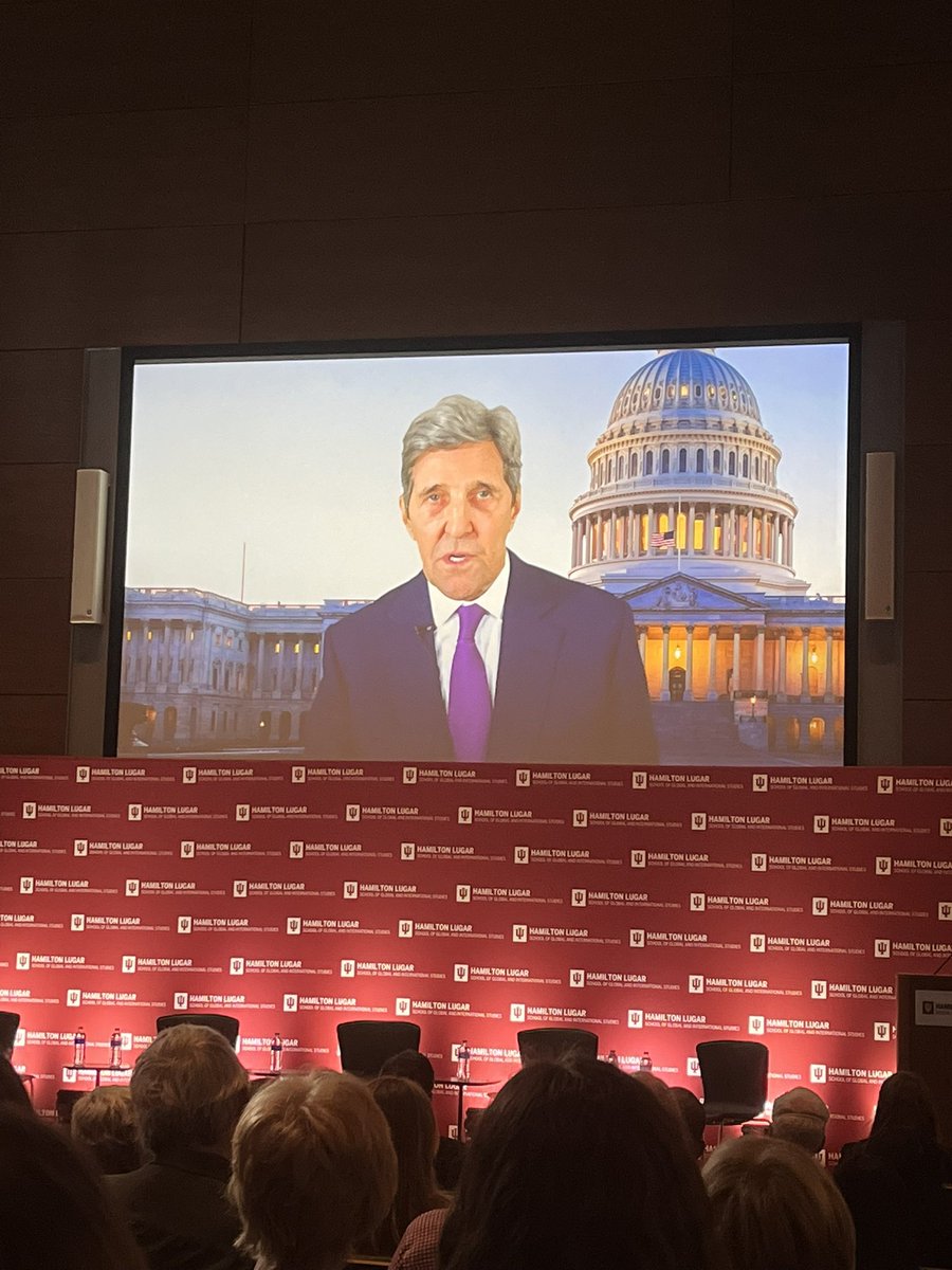 Listening to @JohnKerry kicking off this year’s America’s Role in the World Conference. #ARW8 is the premiere non-partisan academic conference on foreign affairs. More evidence that @hamiltonlugar is at the forefront of training future leaders equipped to address global issues.