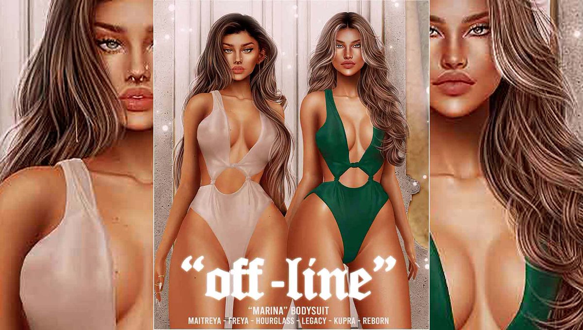 MediaSL1's tweet photo. Off-Line. Marina Bodysuit – NEW
✔️ #Virtualworlds ✔️ #MediaSl ✔️ #Metaverse
⭐ join https://t.co/AaO41oZ8bz Discord: https://t.co/S8R6esljwl

#bestsecondlife #NewSL #OffLinesl #Secondlife #secondlifefashion #SL #slblogging

https://t.co/qKYYKXNNbr https://t.co/eEZzNIxJcz