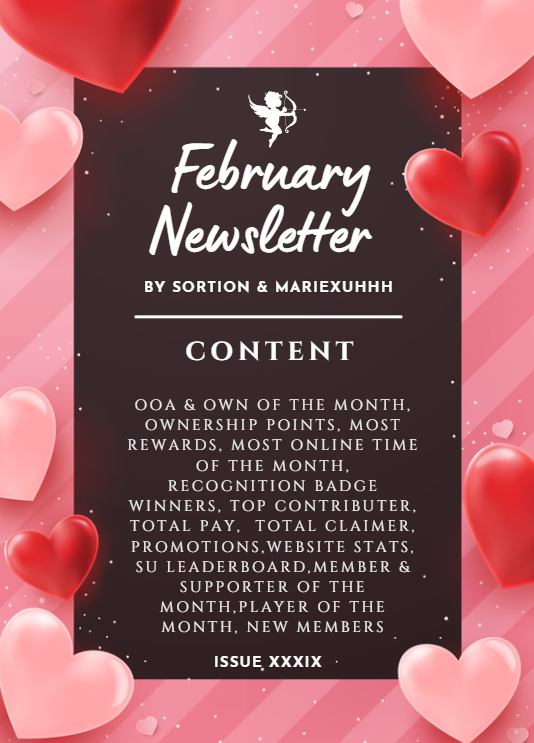OfficialHabboUN's tweet photo. 💗The February Newsletter is out! 💗
Congratulations to all of the winners! 
Please contact Sortion for your prizes! #habboUN https://t.co/wAnmERxUIO