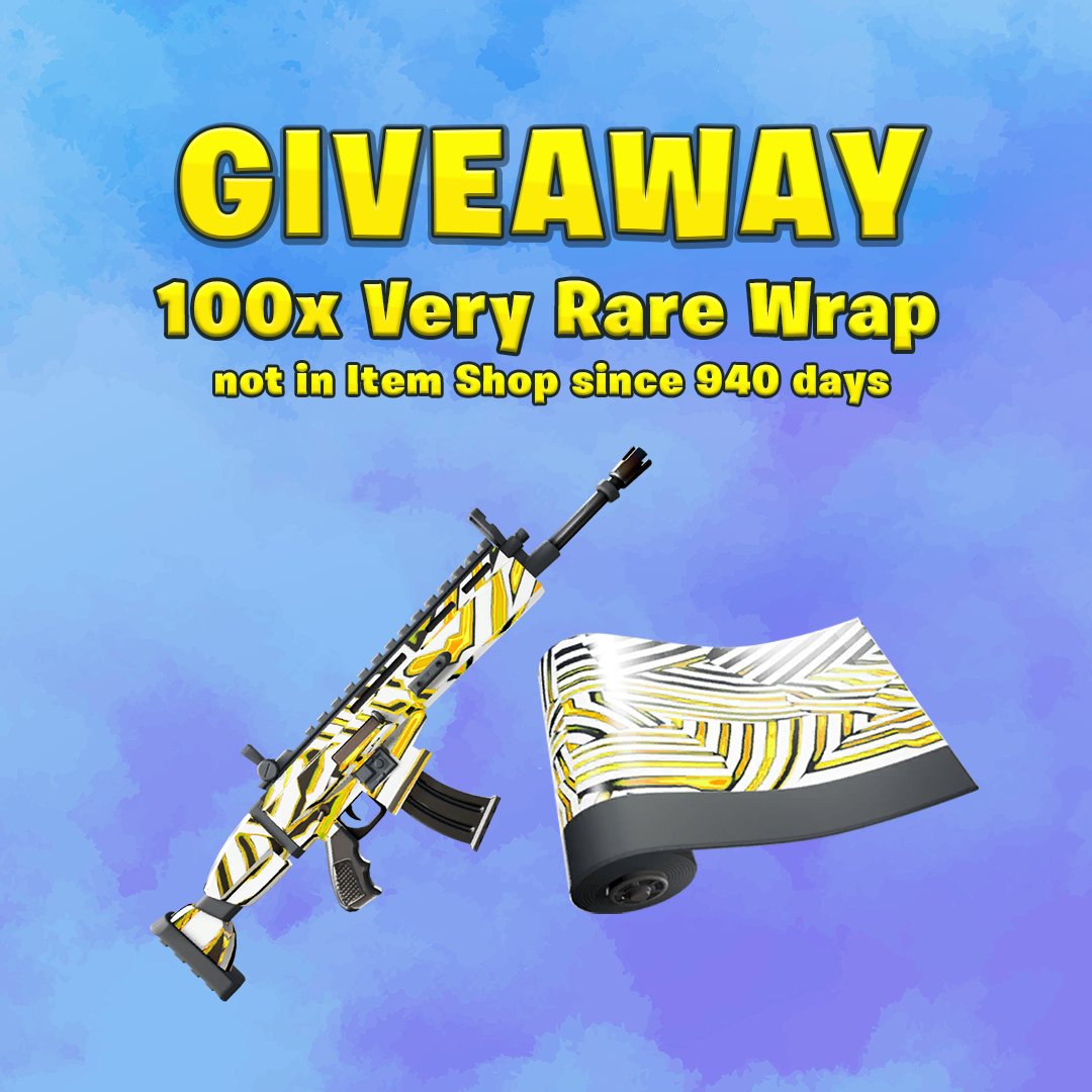 STAXX_real's tweet photo. 🔥BIG GIVEAWAY - 100x "Stylish Stripes" Wrap Codes🔥

● 100 x WINNERS
● Very Rare &amp; Limited Fortnite Wrap 
● Not in Item Shop since 940+ days

 To Enter Giveaway:

✨ Follow @STAXX_real 
✨ Like &amp; Retweet
✨ Join Giveaway on Instagram https://t.co/W3B0fjeEOH

Ends in 48h🍀 https://t.co/tR0OYkTrSk