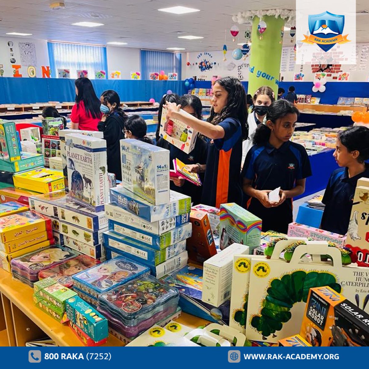 rakacademy_raka's tweet photo. Learning has become fun for our primary students during the Book Fair Week at BSK! 🤩🌟📚

#Rakacademy #rasalkhaimah #uae #uk #edu #moe #education #admission #school #students #teachers #bookfair #books #bookfairweek https://t.co/BWbka8Rmsd
