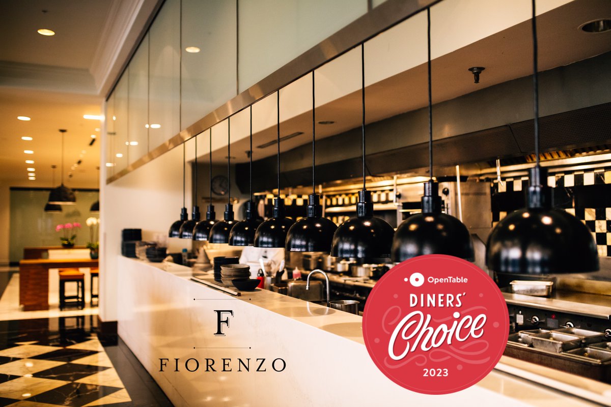 HyattOrlando's tweet image. Excited to share that @HyattOrlando&apos;s Italian steakhouse Fiorenzo has been recognized with a 2023 @OpenTable Diners’ Choice Award! Congratulations to our amazing, hard-working culinary team. #DinersChoice #OpenTable #foodandbeverage #hyattregency #culinary