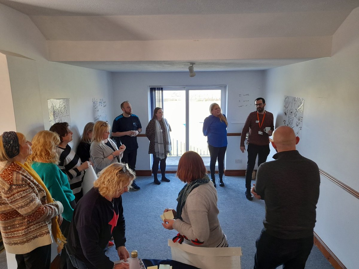 martin_downes's tweet photo. Creative thinking in presenting new ideas. Using an 'Art Gallery' to show prototype social impact ideas at today's Community #ValeHack Each event is being used to promote Shared Prosperity @CommunitiesVale @ValeEconomy @VOGCouncil @Cwmpas_Coop @paulstepczak @socialbizwales https://t.co/Zp5sPNS79c