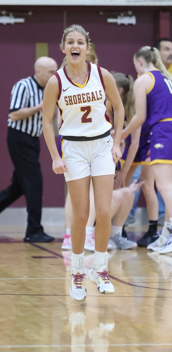 ShoregalsBBall's tweet photo. Senior Brynn Bondar @brynnbondar is up next! Brynn earned:

Second team all SWC 
Second team all Lorain County
Honorable mention all NE Lakes District

Great job Brynn! https://t.co/B7dbrxs8xW