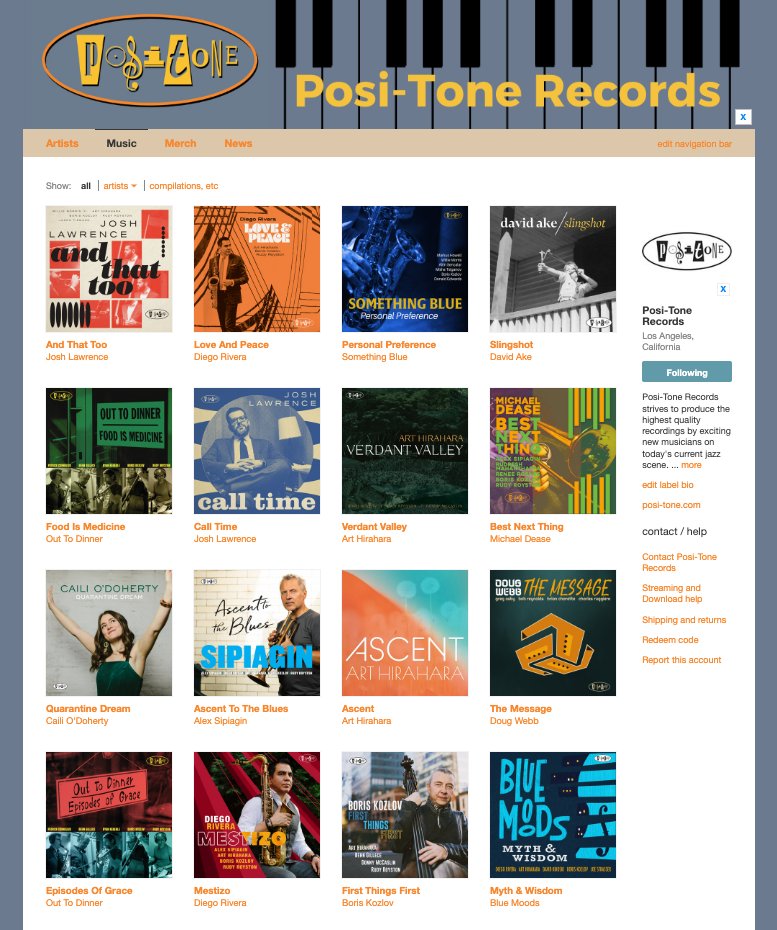 Bandcamp Friday - Posi-Tone Discount Code 🔊 - mailchi.mp/posi-tone/band… &lt; click to get 10% discount code #listentomorejazz