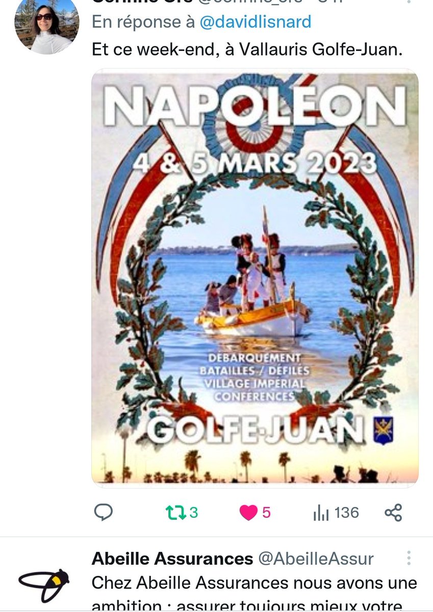 editionscyrano's tweet photo. Le tweet sponsorisé Abeille Assurances n'a jamais été aussi bien calé 😉 https://t.co/sZnkgWMrbw