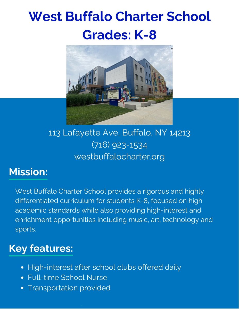 Enroll Buffalo Charters tweet media