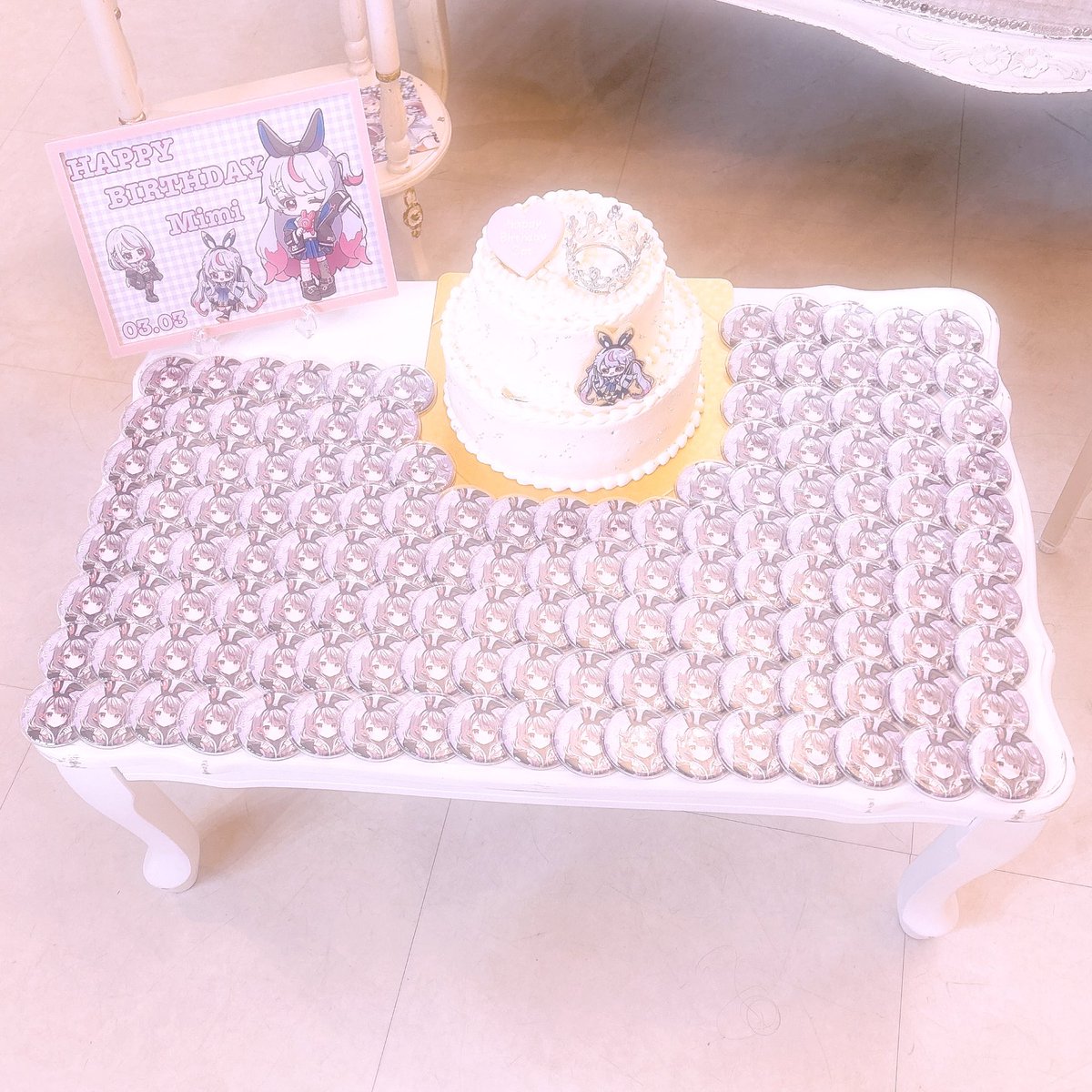 mm_33kn's tweet photo. *⑅︎୨୧ 
𝐻𝑎𝑝𝑝𝑦 𝐵𝑖𝑟𝑡ℎ𝑑𝑎𝑦 𝑀𝑖𝑚𝑖 𝑇𝑜𝑠𝑎𝑘𝑖

いつもたくさんの笑顔をありがとうございます🥂✨️
これからも応援していますᐡ ̳ᴗ  ̫ ᴗ ̳ᐡ♡
#兎咲ミミ生誕祭2023 https://t.co/U8BsUnRisY