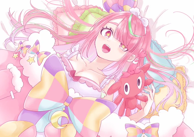 #安土桃誕生日ぱーちー2023#もっとももちゃんあーと桃ちゃんお誕生日おめでとう〜!!!!!!!オタク、今年もお祝いできて嬉しいよ…いつも元気をくれてありがとうこれからも応援させてください広告企画に描かせていただいたイラストの文字なしバージョンです 
