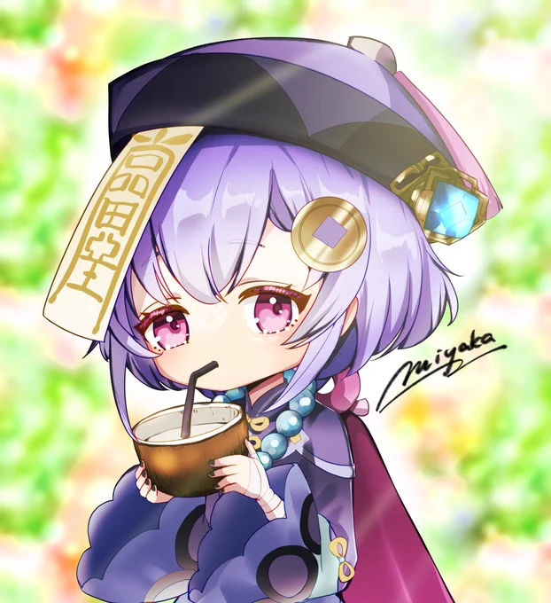 七七ちゃん、お誕生日おめでとうーー!!!!!#七七生誕祭2023 #qiqi #原神 #Genshin 