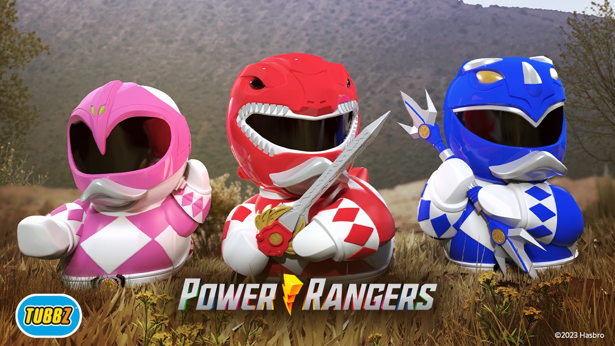 NumskullDesigns's tweet photo. ay-yi-yi - The Mighty Morphin Power Rangers have landed in the duck pond! ⚡️
Be quick they're a limited edition
available to pre-order now, link below👇 https://t.co/hmZfTeRUur