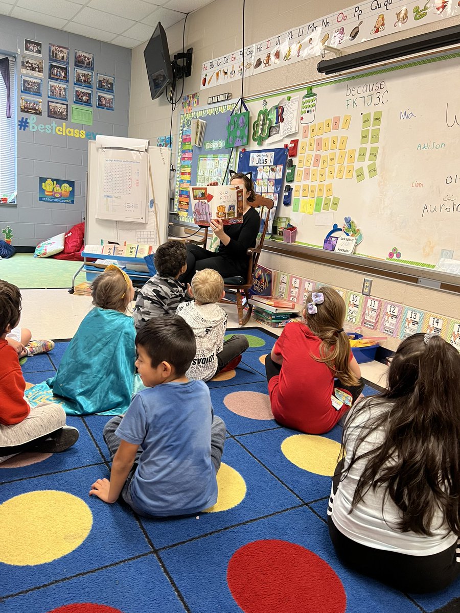 Thanks Mrs. Raeburn for reading to our class today! #ReadAcrossAmerica2023 <a href="/NESHawks/">Newport Elementary School</a> <a href="/CarteretK12/">Carteret County Public School System</a>
