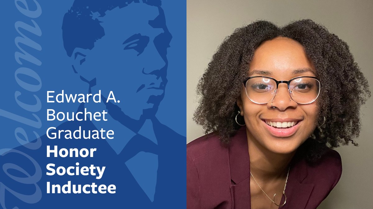 "I am so happy to be added to this wonderful network of scholars so that we may cultivate interdisciplinary knowledge and support one another." 

— <a href="/cros_the_key/">Ayza</a>, #UMChemBio Ph.D. candidate and 2023 Bouchet Honor Society inductee

myumi.ch/bybm9 | #UMichDEI