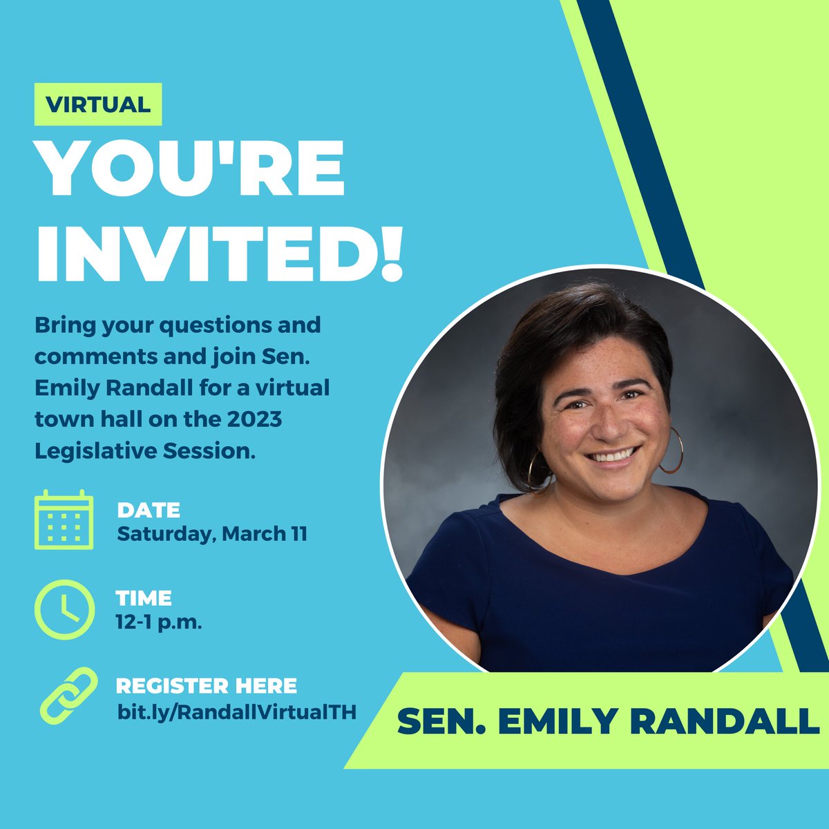 Sen. Emily Randall tweet media