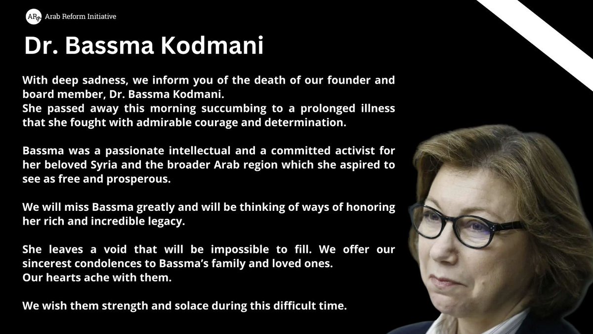 Arab Reform Initiative / مبادرة الإصلاح العربي tweet media