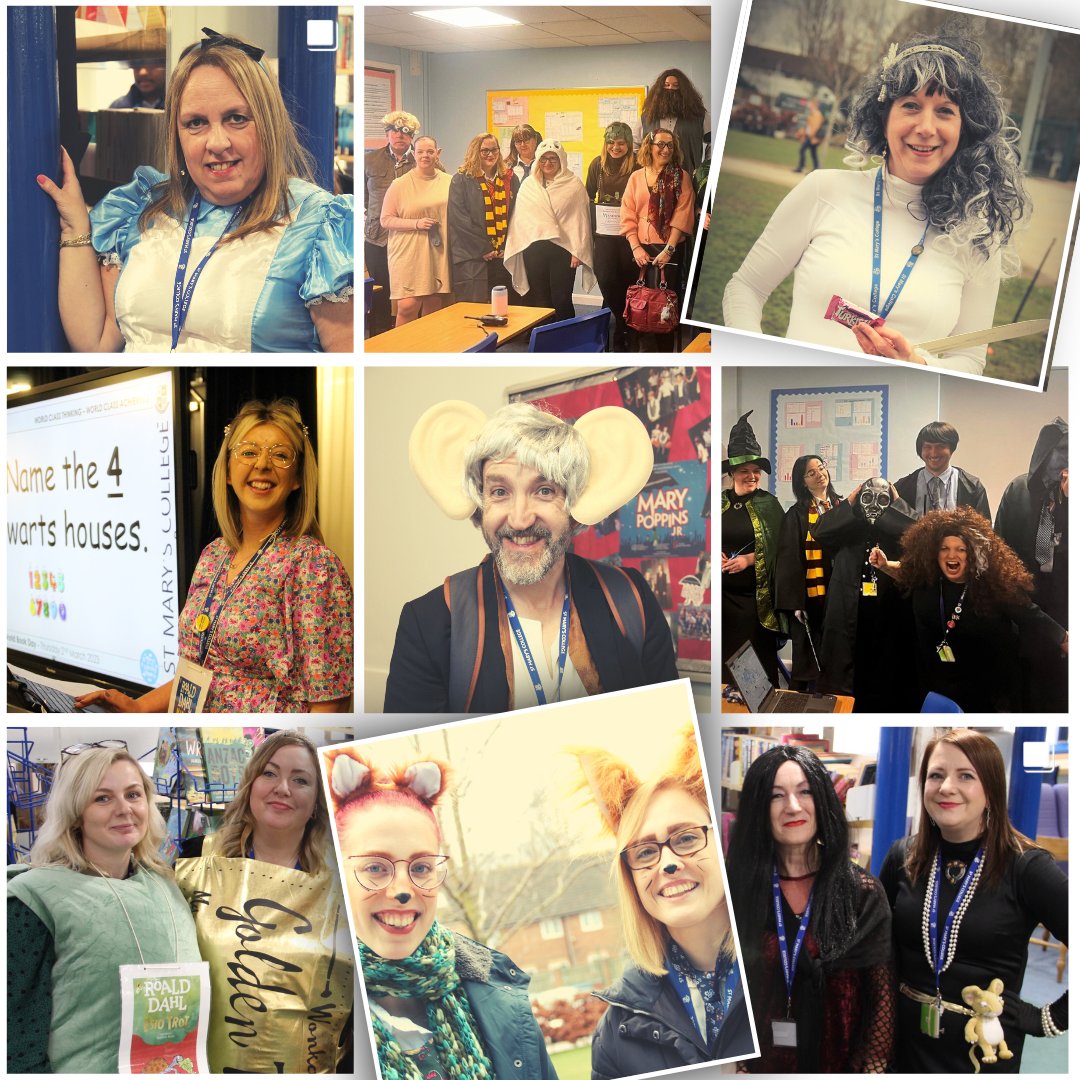 SMCHull's tweet photo. Lots of #WorldBookDay2023 fun at SMC today with our Character Costume Catwalk, Book Quiz, The Masked Reader and our Book Cafe !
Thank you to @StMarysEnglish @SMC_LRC  for coordinating a great event for all. https://t.co/dL0mMp6tas
