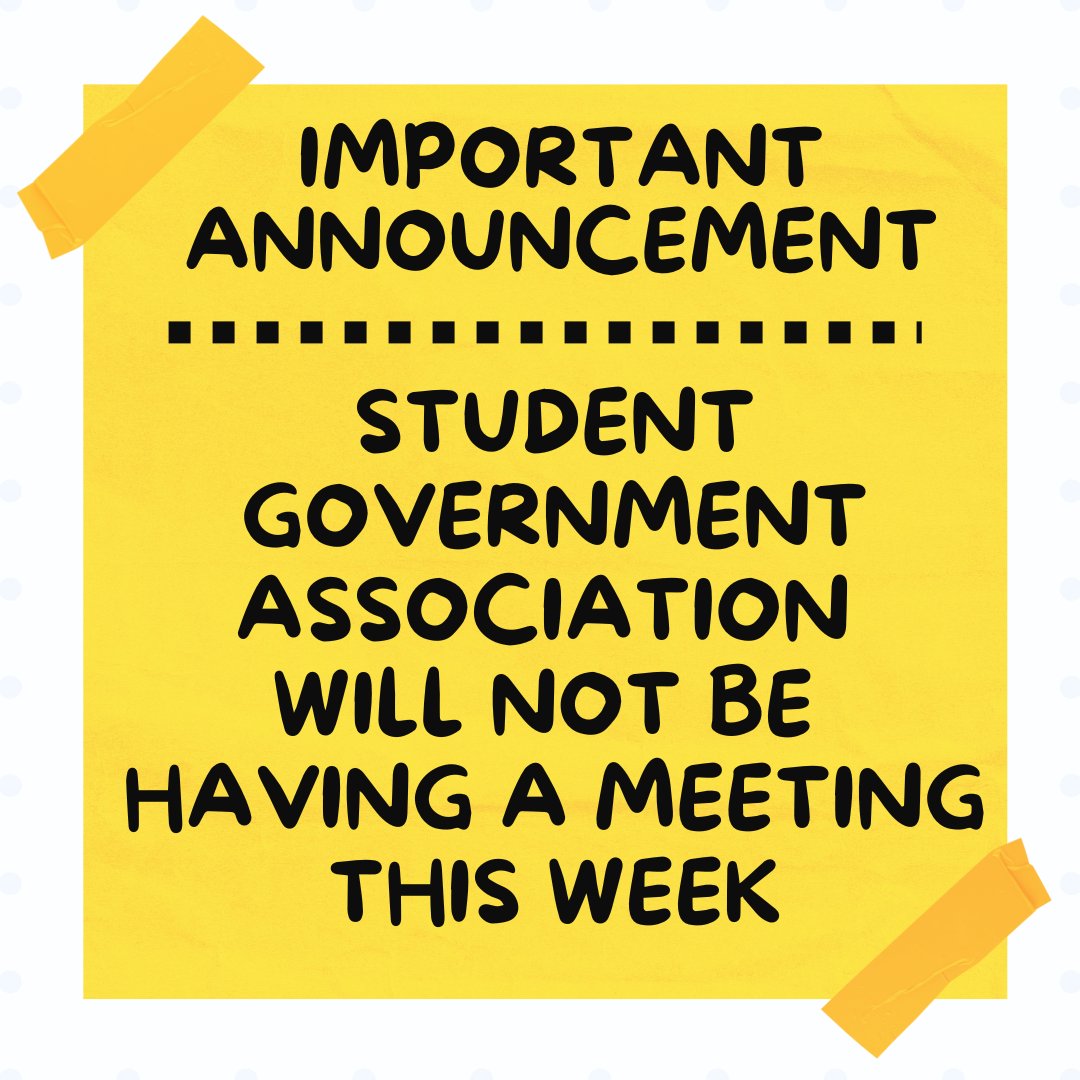 No meeting tonight! We hope everyone has ave safe spring break!