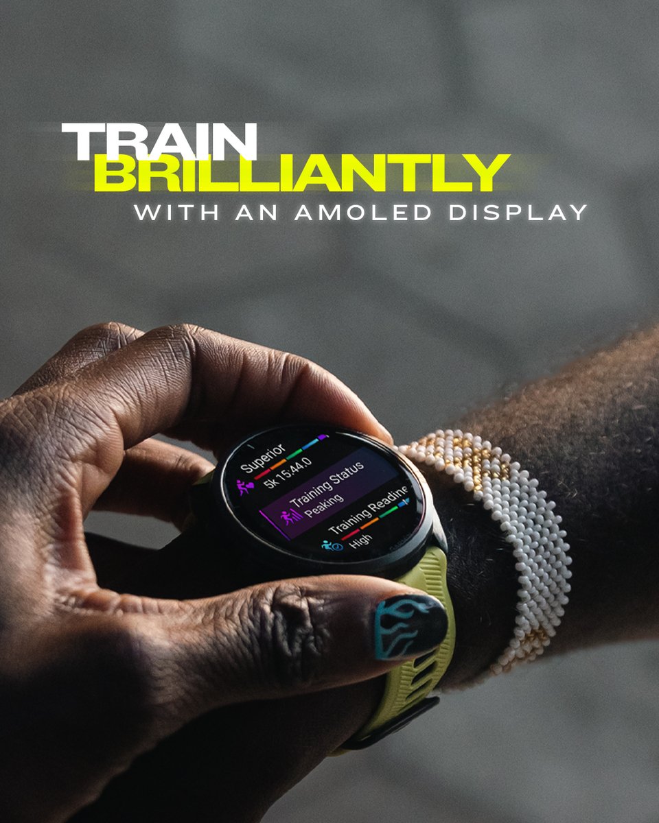 Garmin_Iberia's tweet photo. ¡NOVEDAD!
Presentamos el Forerunner 965 y la serie Forerunner 265. Descubre todos los detalles de tu entrenamiento en una brillante pantalla AMOLED. Y prepárate para mejorar.
Descúbrelos en nuestra web.
#Garmin #FR265 #FR965 https://t.co/Xi0WBoBYBy
