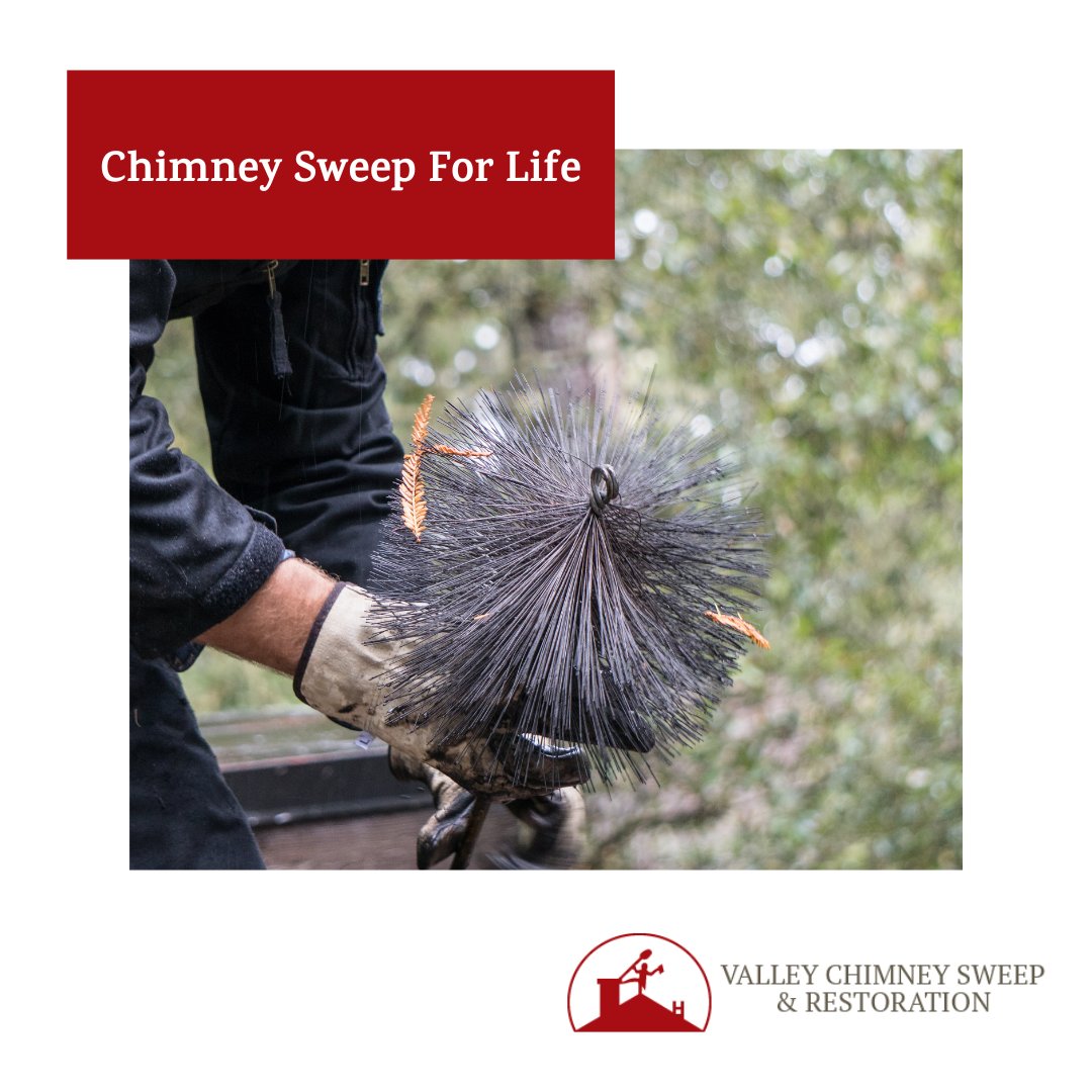 ValleyChimney's tweet photo. We know that consistency in service is important. This is why VC chooses to offer our amazing customers our Chimney Sweep for Life program, which includes a FREE chimney sweep!

Click the link below to get more information!

https://t.co/jRuQZ0NiqS https://t.co/JNsOkl36Xu