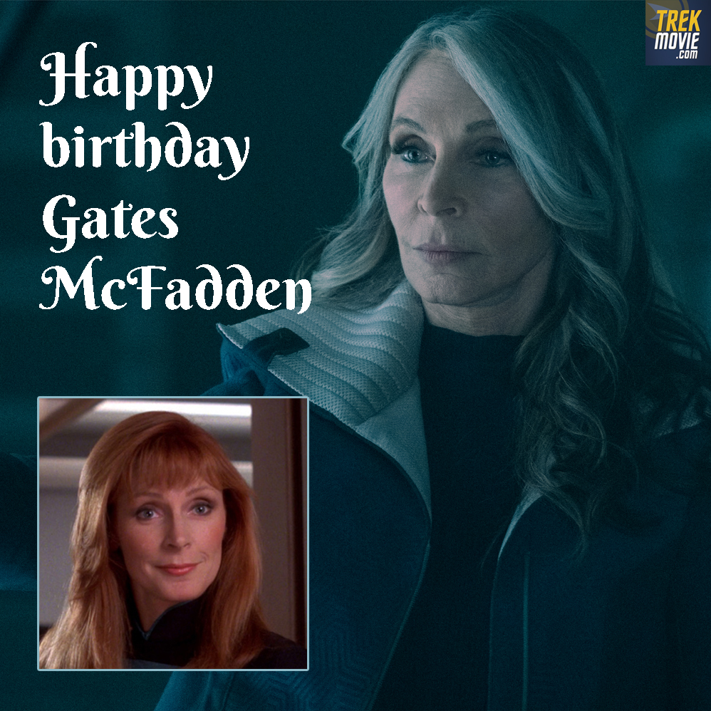on Twitter "Happy birthday to gates_mcfadden, Dr