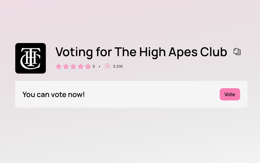 Remember to vote for our server on top.gg!

(you can vote once ever 12 hours)
top.gg/servers/901860…

#NFT #NFTs #NFTCommunity #CannabisNFT #CannabisCommunity #cannabis