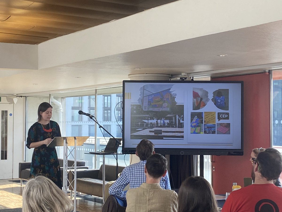WolvArtGallery's tweet photo. Evaluation is key! @southbankcentre understanding the legacy of #BAS9. @ArtsConnectWM @wlv_soa @WvCep https://t.co/bSaUK7Px8V