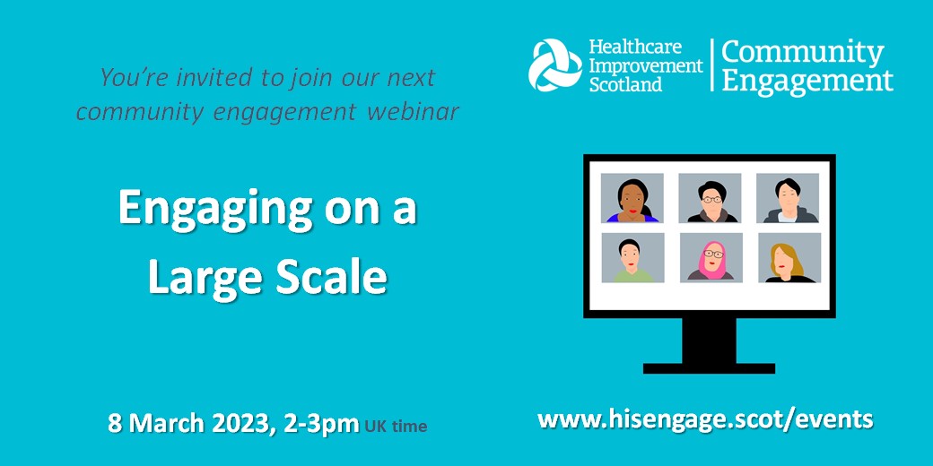 HISengage's tweet photo. 📣Register for our FREE webinar to hear a number of speakers talk about their experience of using engagement on a large scale.

🗓️Wednesday 8 March 2023
🕑2pm to 3pm

For registration and more information follow this link! https://t.co/Mxb4PJcay7 https://t.co/vnaHjhG1Zw