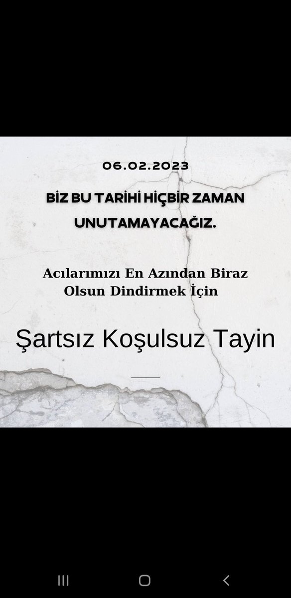 Esraee6's tweet photo. Hakkımız olanı verin!! Şartsız tayin hakkını istiyoruz  
@prof_mahmutozer @RTErdogan @tcmeb @_aliyalcin_ @TalipGeylan06 #MebTayiniVerAtamayıYap https://t.co/VlaOj3LHsi