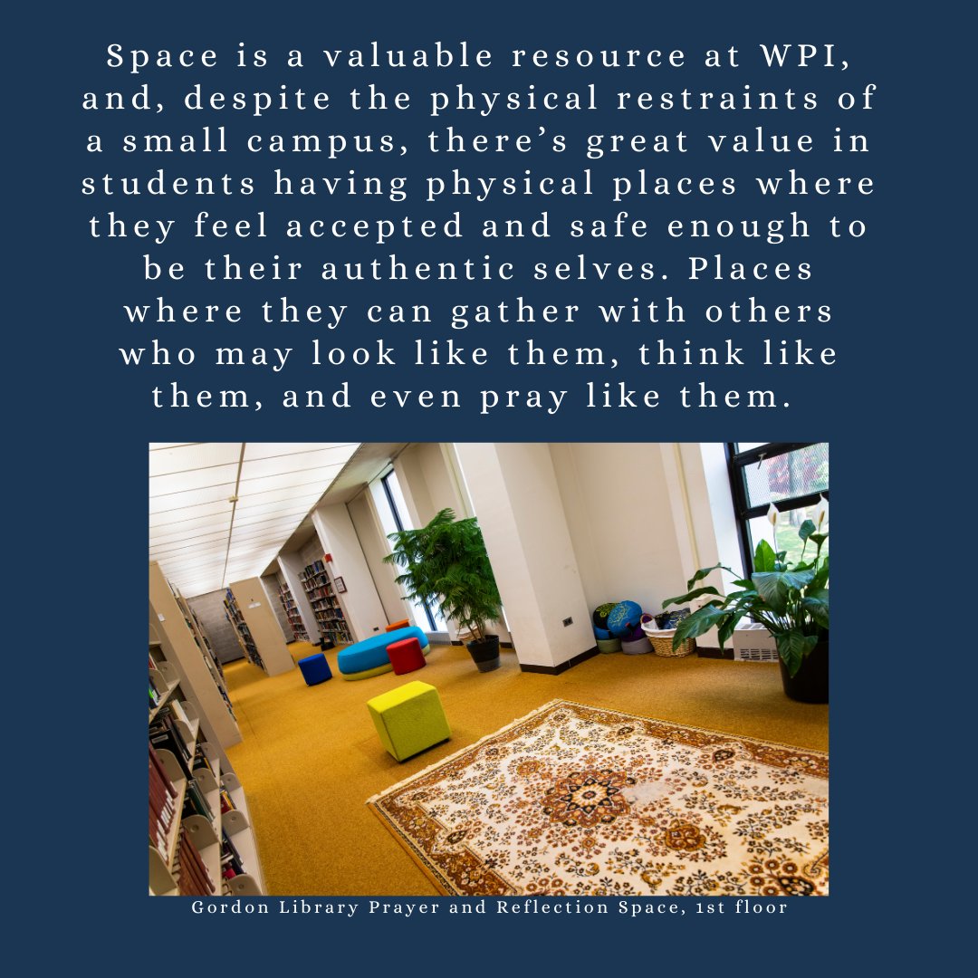 wpi_odime's tweet photo. “Having multiple identity centers highlighting the diversity of WPI sends a message to the larger campus community and beyond that the Institute sees these communities and values their presence on campus."

Full story : https://t.co/RBxCh7s5mK

#WPI #WPIDiversity #WPITechTube https://t.co/LeHdI78PIW